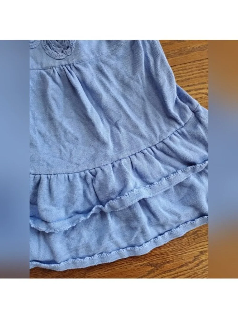 GYMBOREE Girls 2T Blue Knit Tank Dress